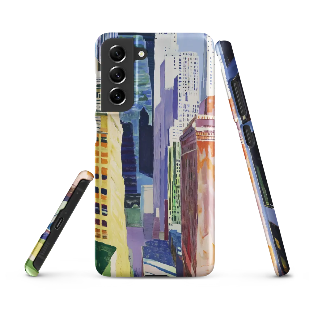 Urban Symphony in Color | Phone Case |  S21 FE | Snap Case | Matte