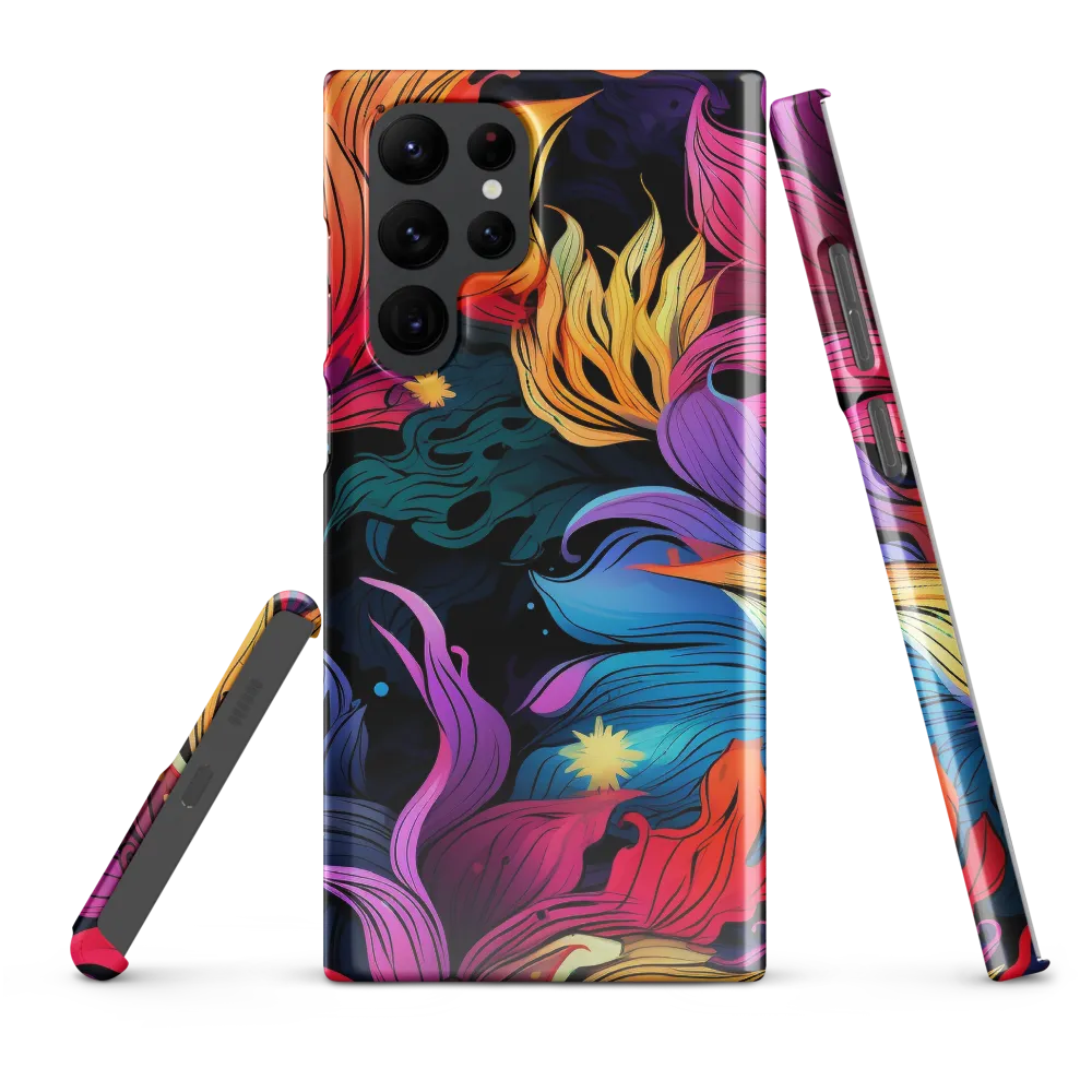 Floral Symphony | Phone Case |  S22 Ultra | Snap Case | Glossy