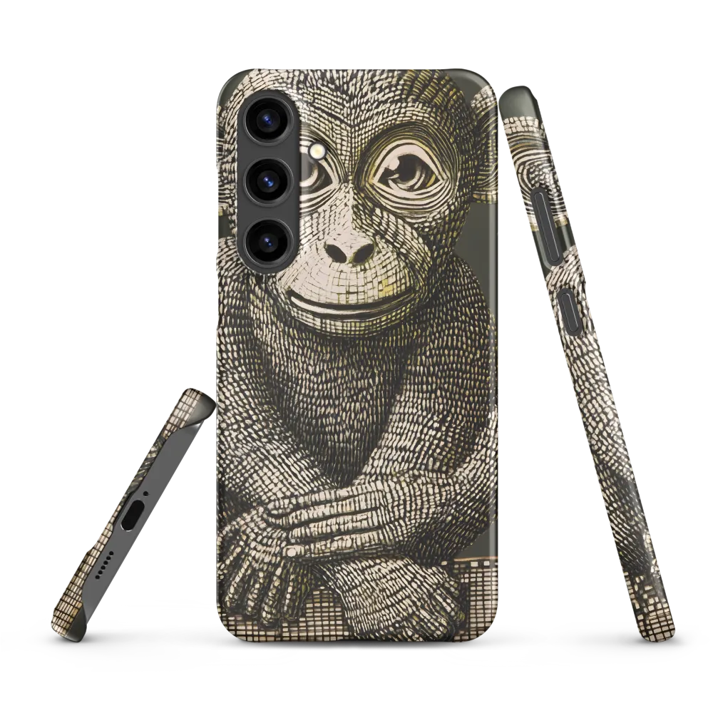 Intricate Primate Portrait