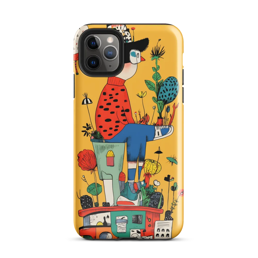 Whimsical Growth | Phone Case |  11 Pro Max | Tough Case | Glossy