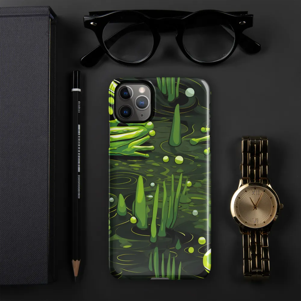 Green Harmony: Life Beneath the Surface | Phone Case |  11 Pro Max | Snap Case | Glossy