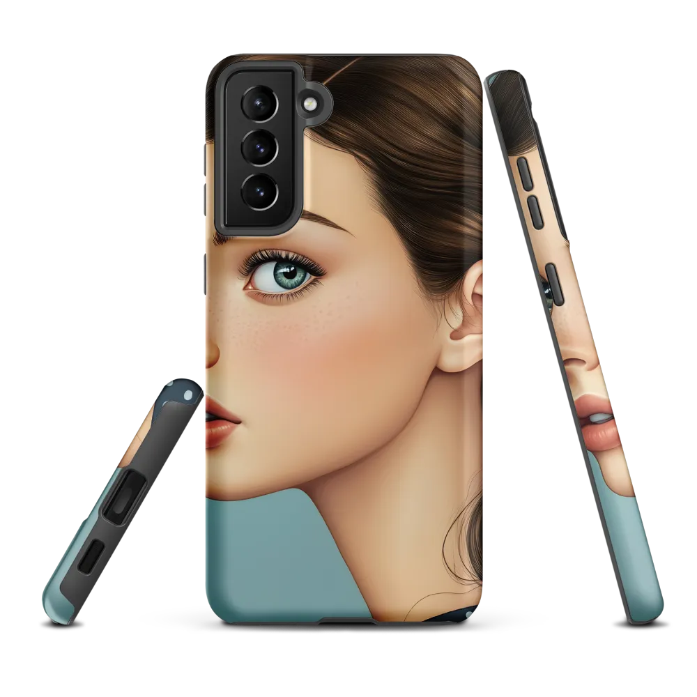 Captivating Gaze: A Modern Portrait