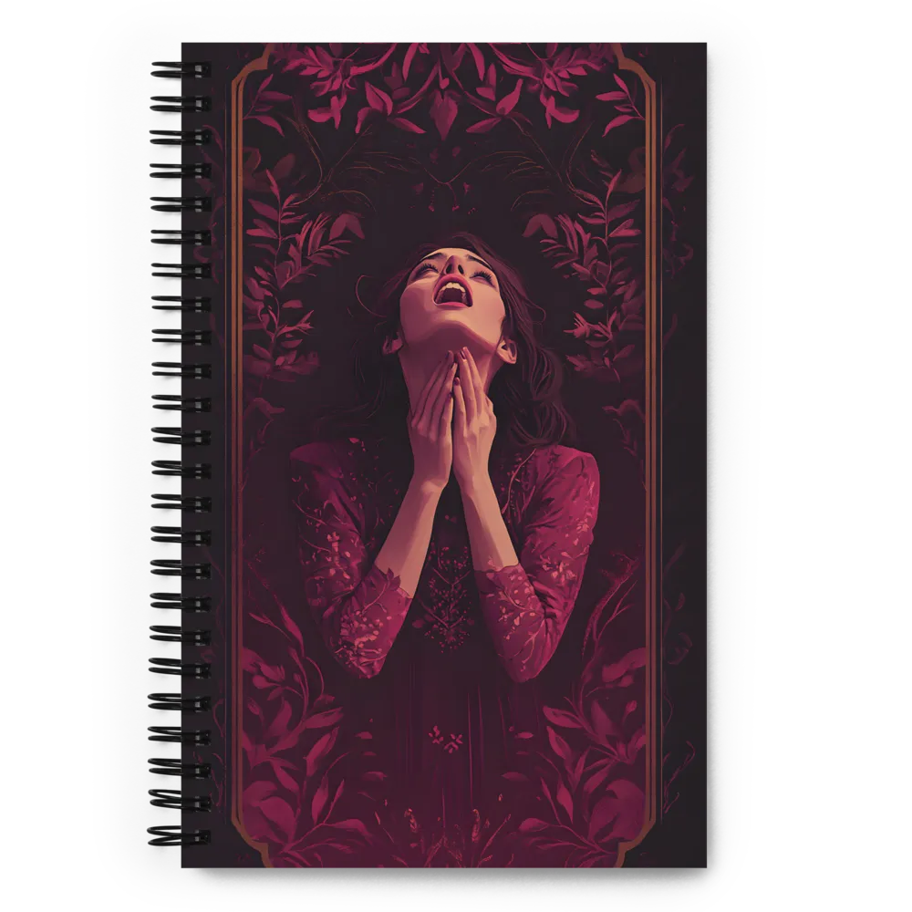 Veil of Anguish | Spiral Notebook