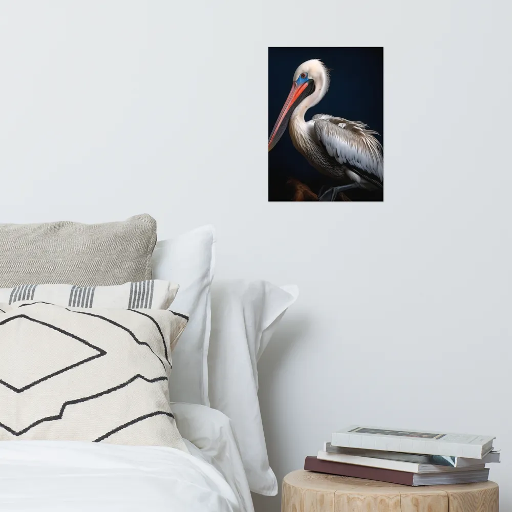 Majestic Pelican Portrait