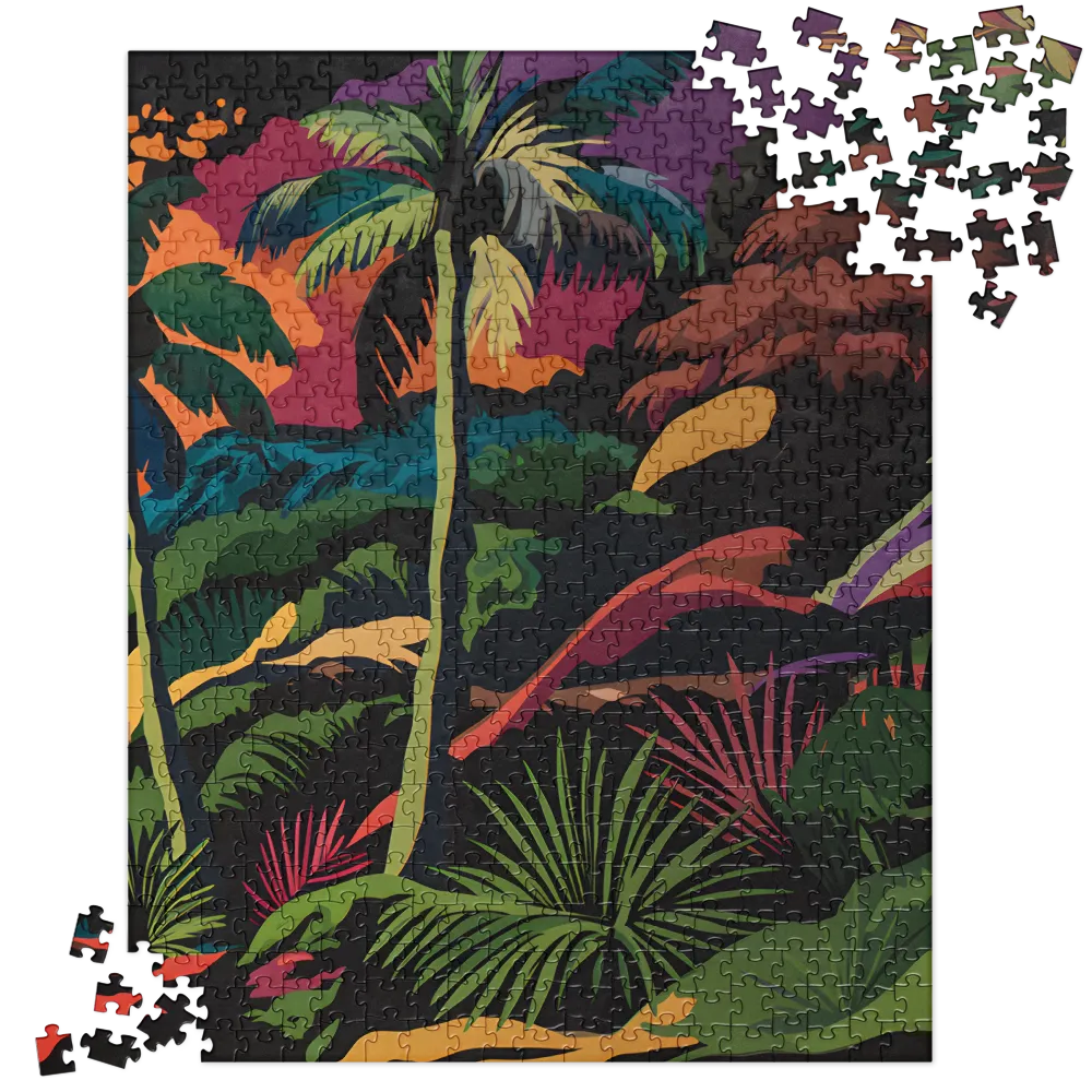 Tropical Sunset Escape | Jigsaw Puzzle | 520 pieces