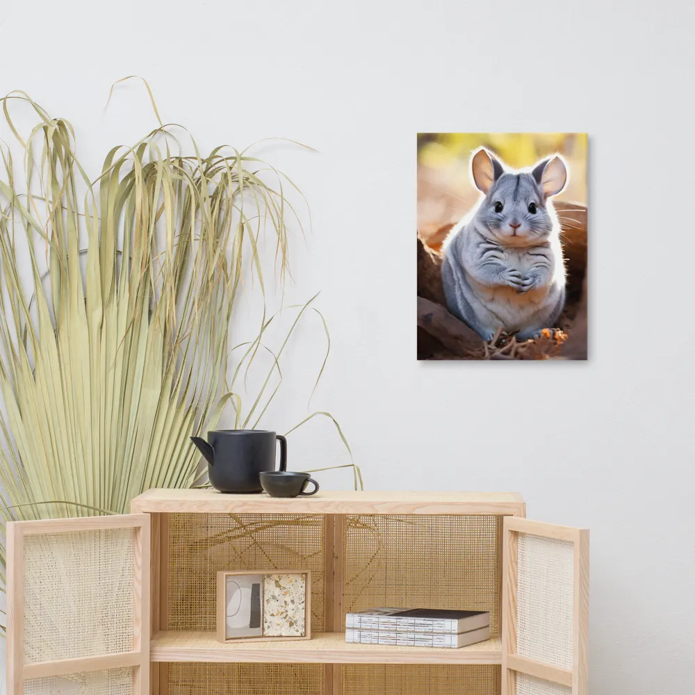 Gentle Whispers of Nature: The Chinchilla