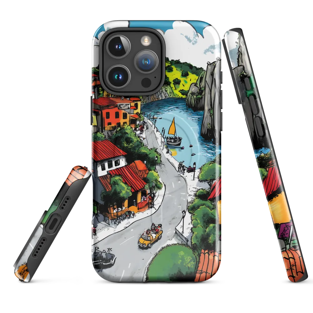 Whimsical Village by the Water