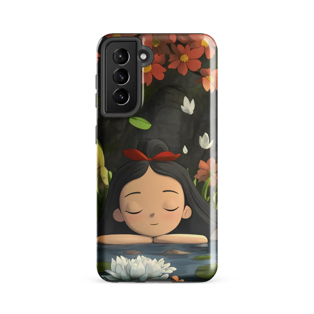 Tranquility by the Waterside | Phone Case |  S21 FE | Tough Case | Glossy
