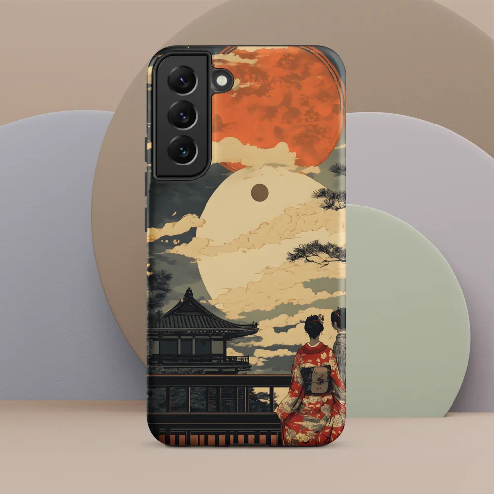 Under the Embrace of the Moon | Phone Case |  S22 Plus | Tough Case | Matte