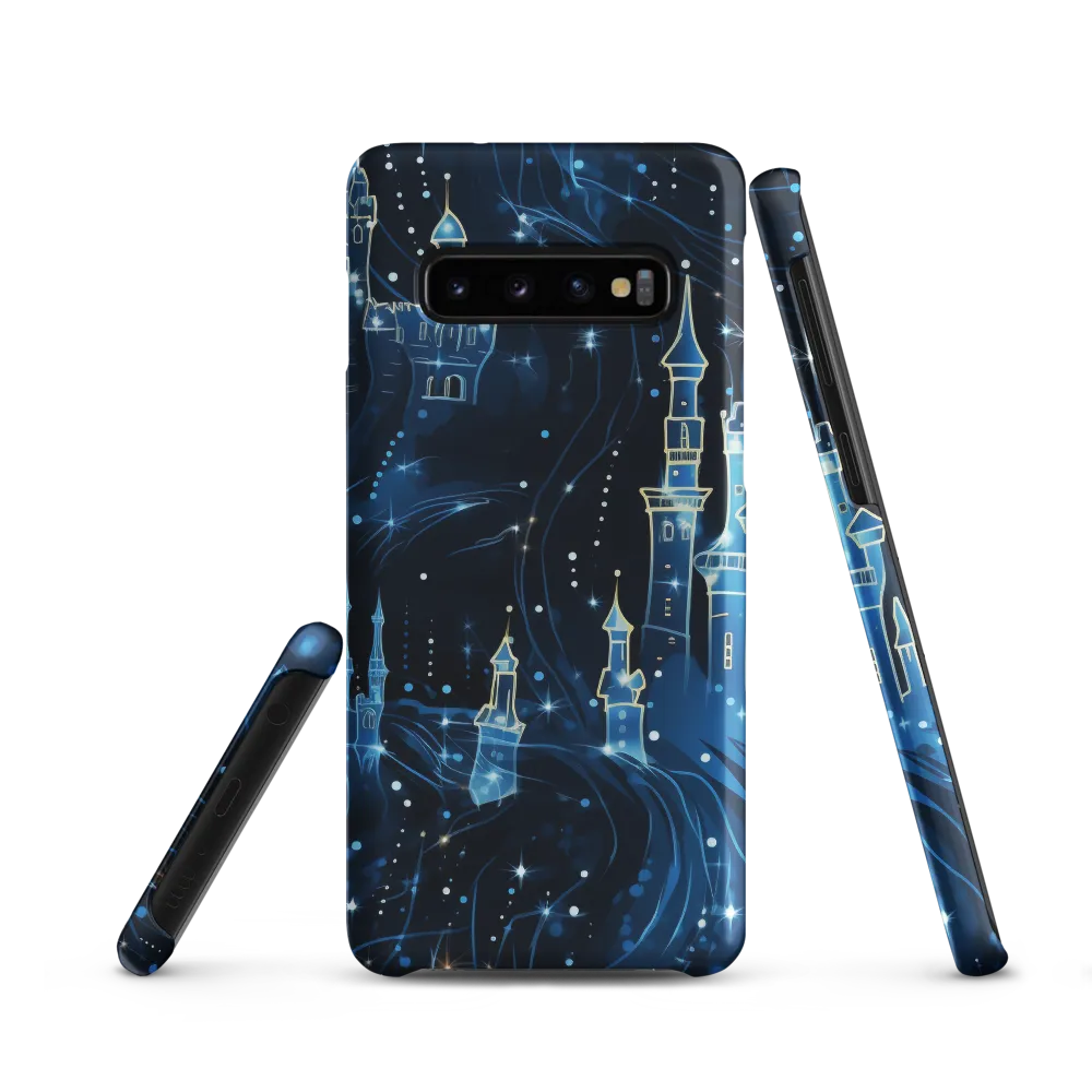 Dreamy Castles in a Starry Sky | Phone Case |  S10 | Snap Case | Matte