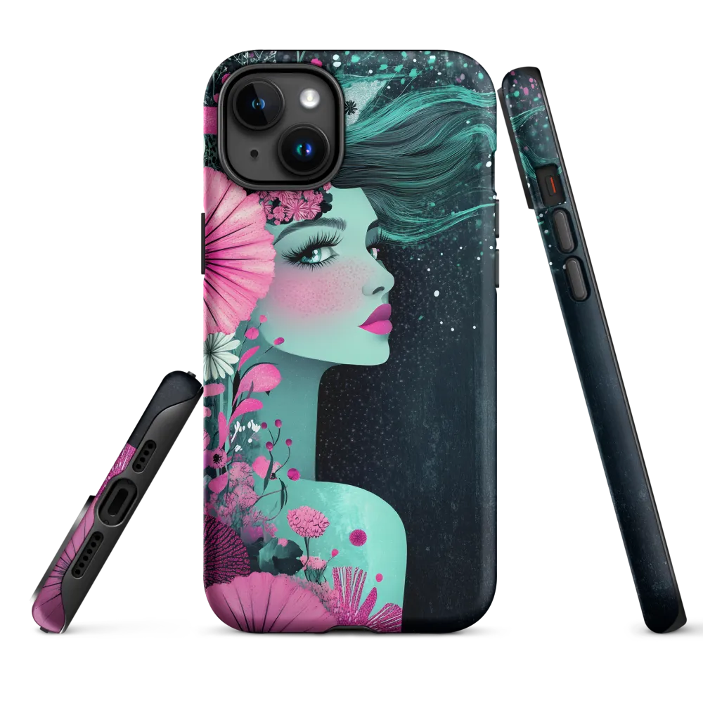 Floral Harmony: Portrait of Serenity
