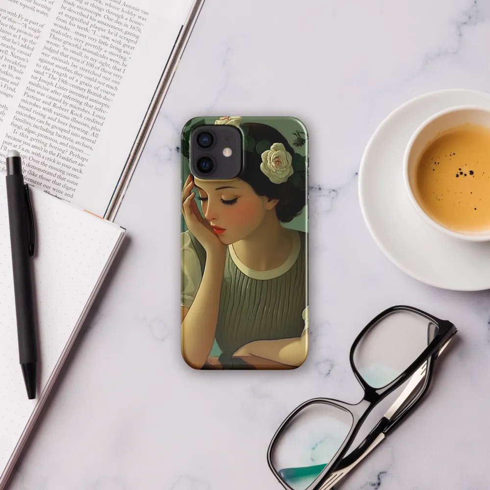 Whispers of Serenity | Phone Case |  12 | Snap Case | Glossy