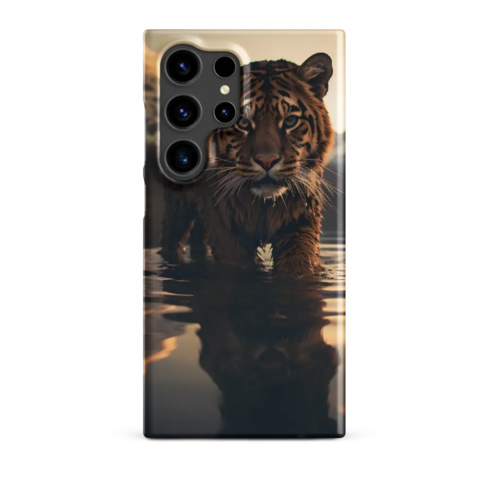 Majestic Reflection: The Tiger's Domain