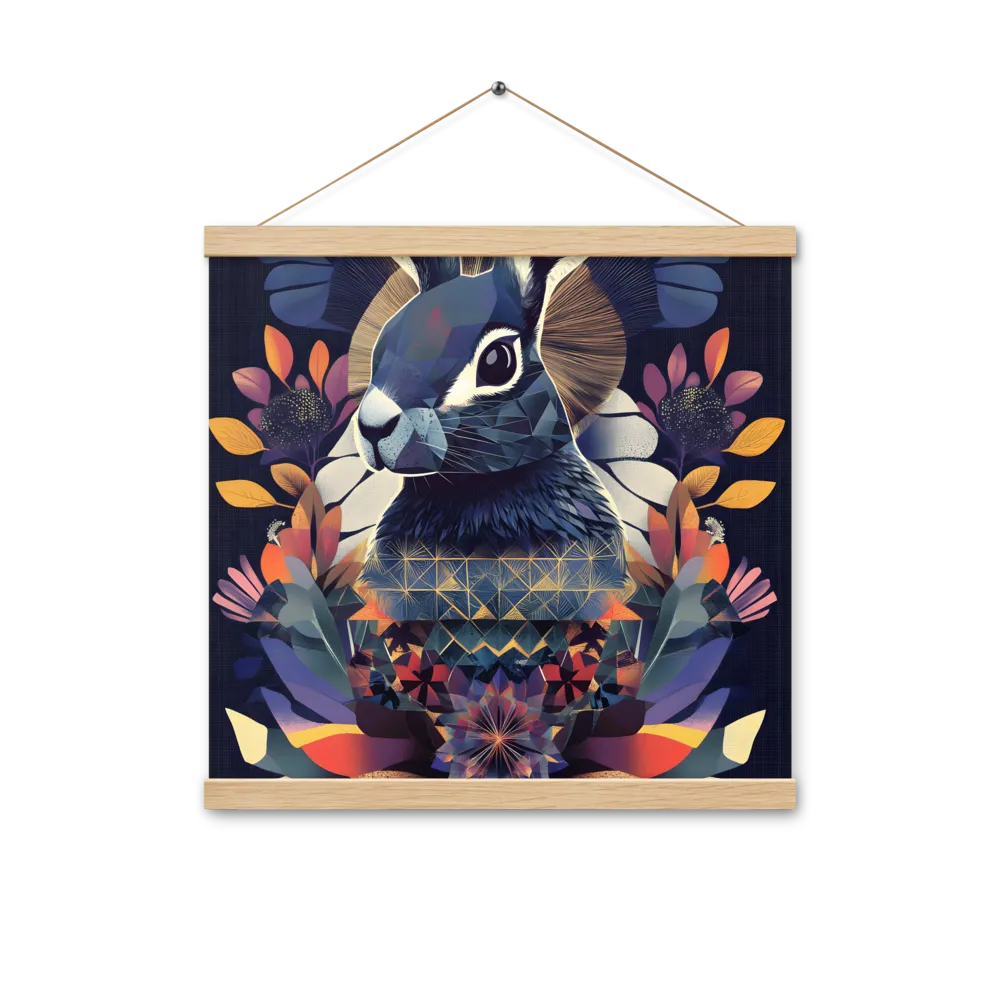 Ethereal Bunny: A Geometric Wonderland