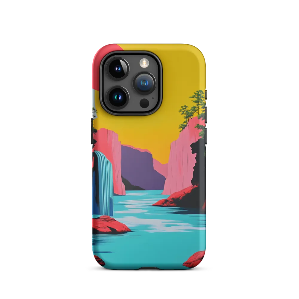 Dreamscape of Pink Cliffs and Turquoise Waters