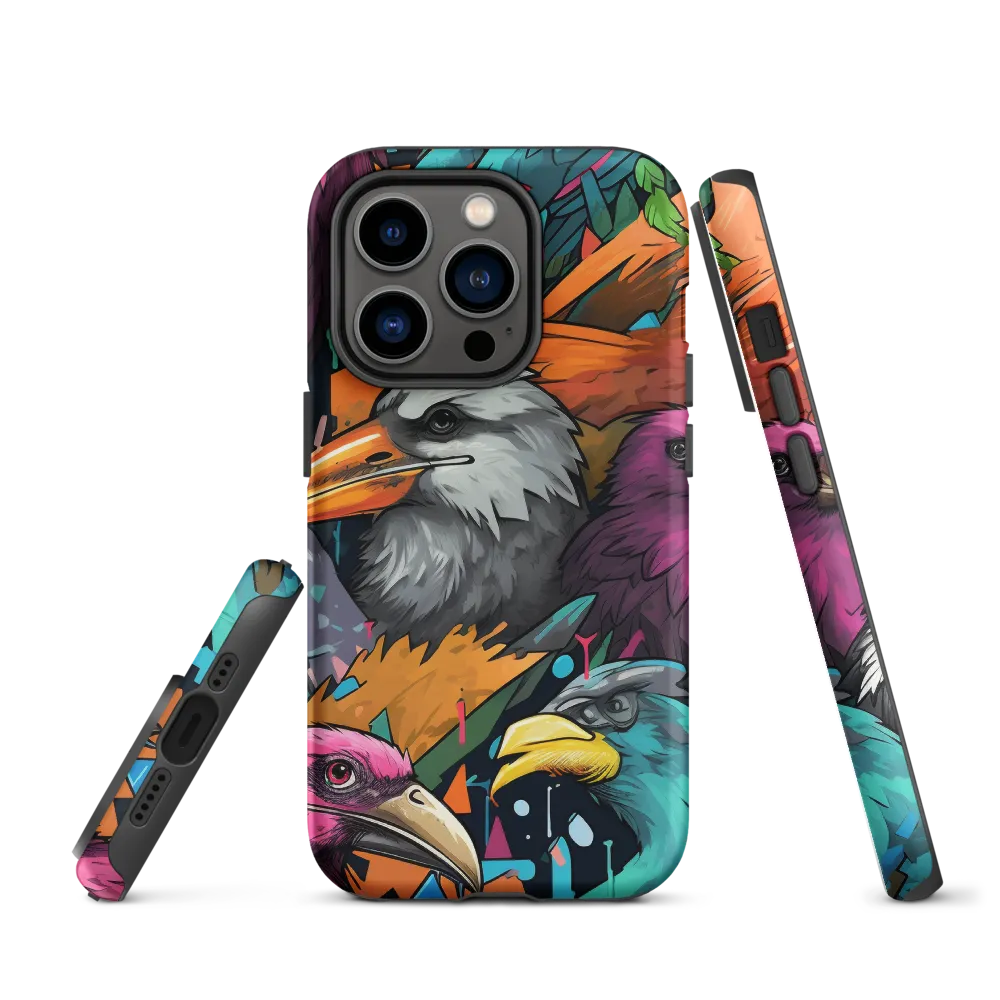 Avian Vortex: A Celebration of Color and Form