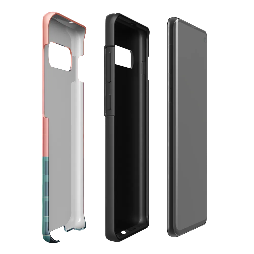 Urban Sentinel: A Warrior's Stand | Phone Case |  S10 Plus | Tough Case | Glossy