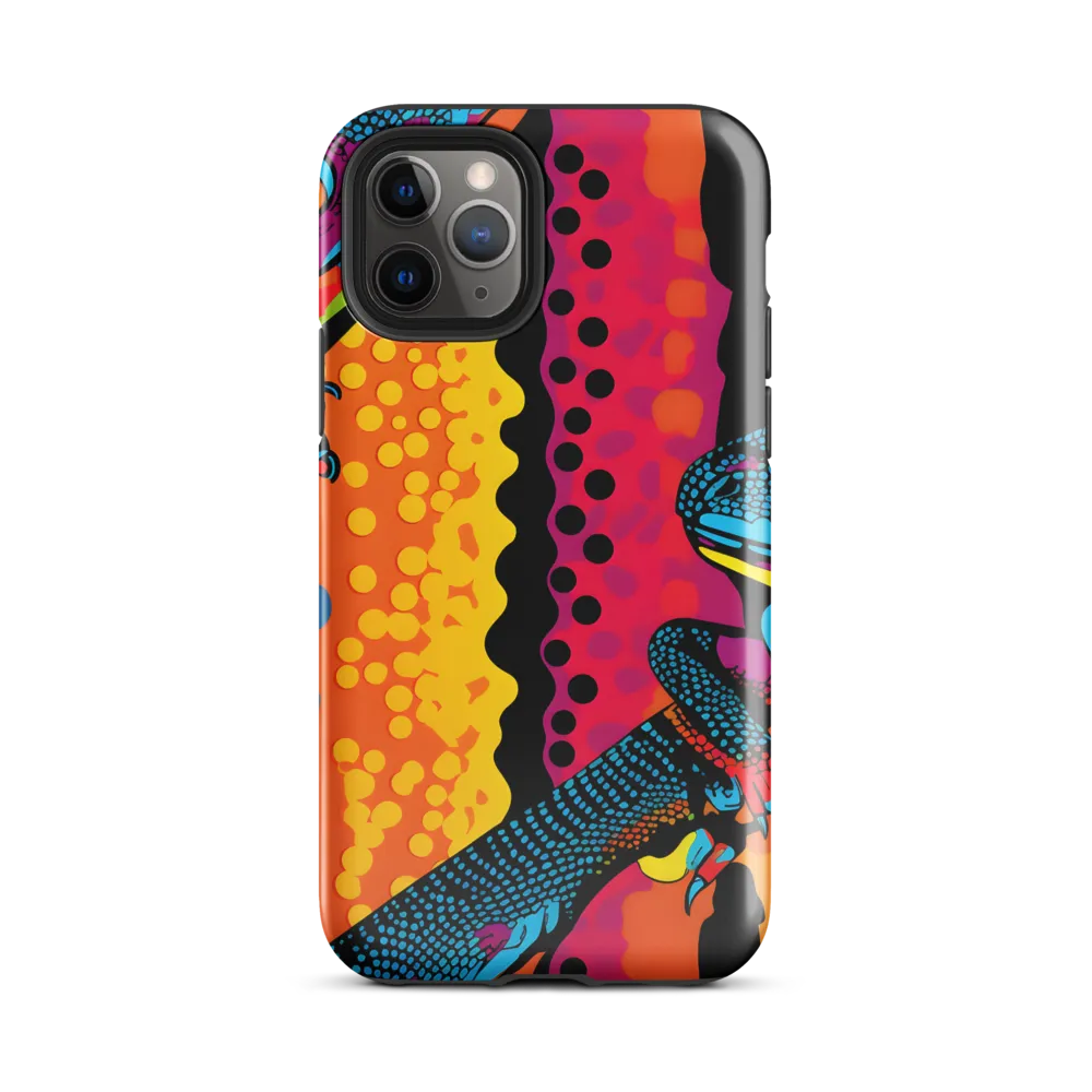 Colorful Encounters: The Playful Geckos