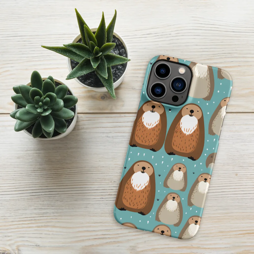 Whimsical Otter Pattern