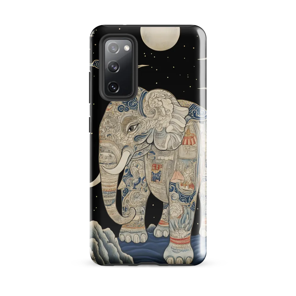The Majestic Tale of the Painted Elephant | Phone Case |  S20 FE | Tough Case | Glossy