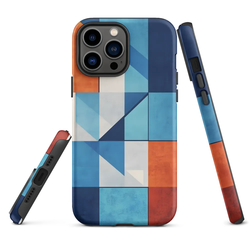 Geometric Harmony in Color | Phone Case |  13 Pro Max | Tough Case | Matte