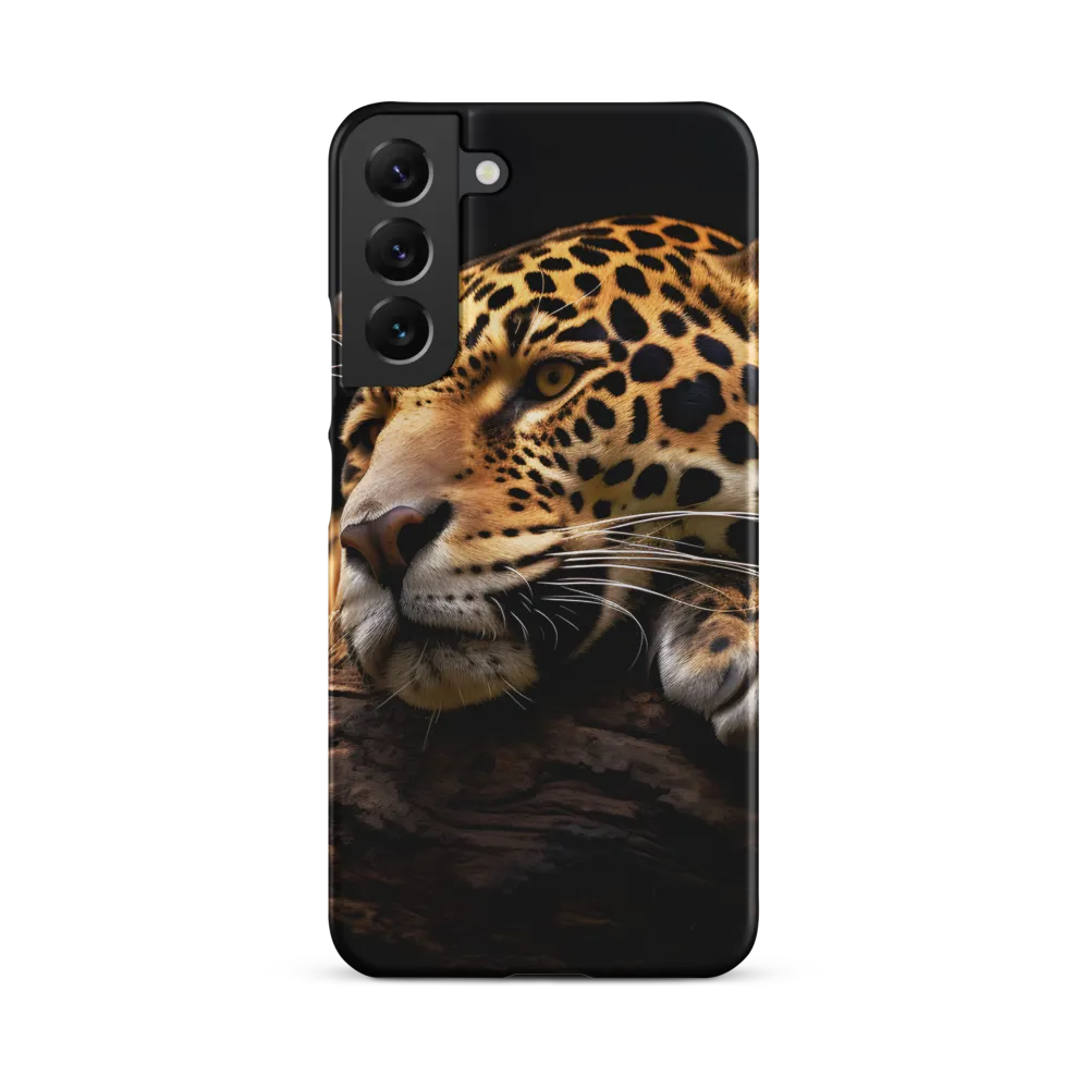 Tranquil Majesty: The Resting Leopard