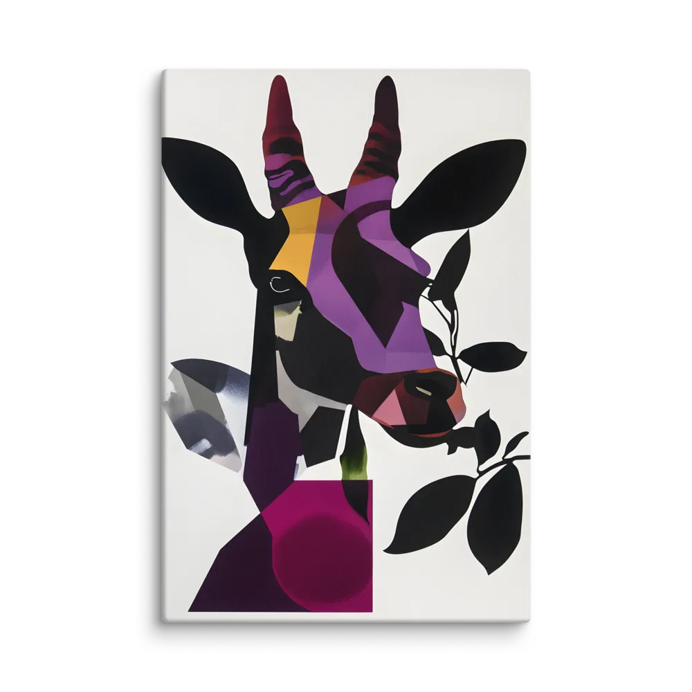 Geometric Antelope with Leaves