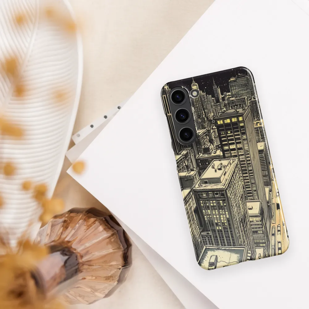 Nostalgia of the City at Night | Phone Case |  S23 Plus | Snap Case | Glossy