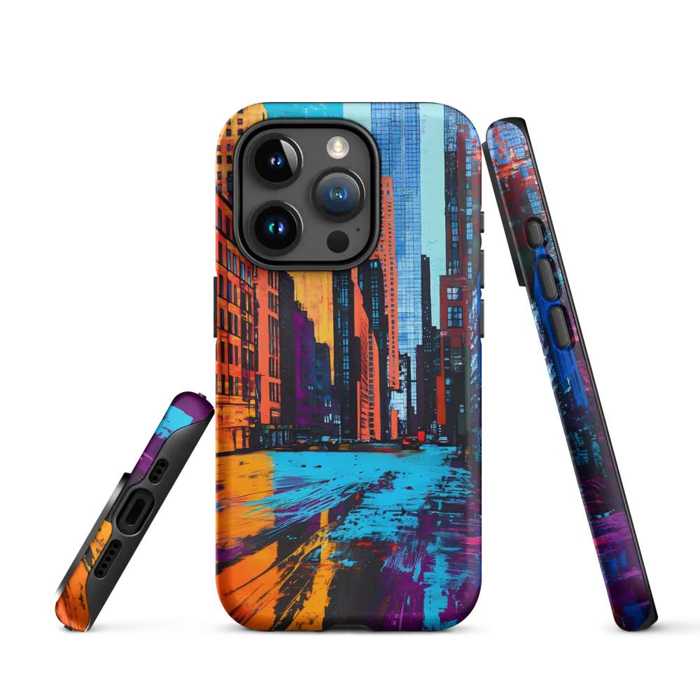 Vibrant Urban Horizons | Phone Case |  15 Pro | Tough Case | Matte