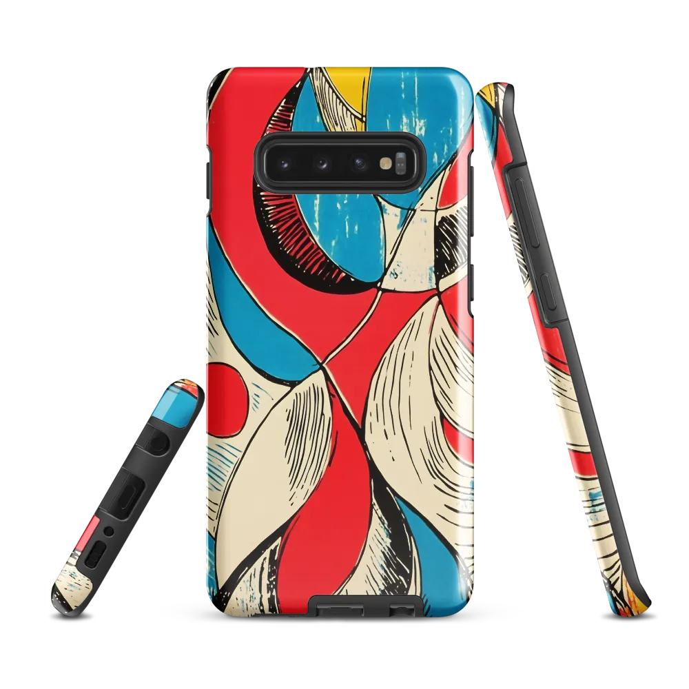 Rhythmic Interplay of Colors | Phone Case |  S10 Plus | Tough Case | Glossy