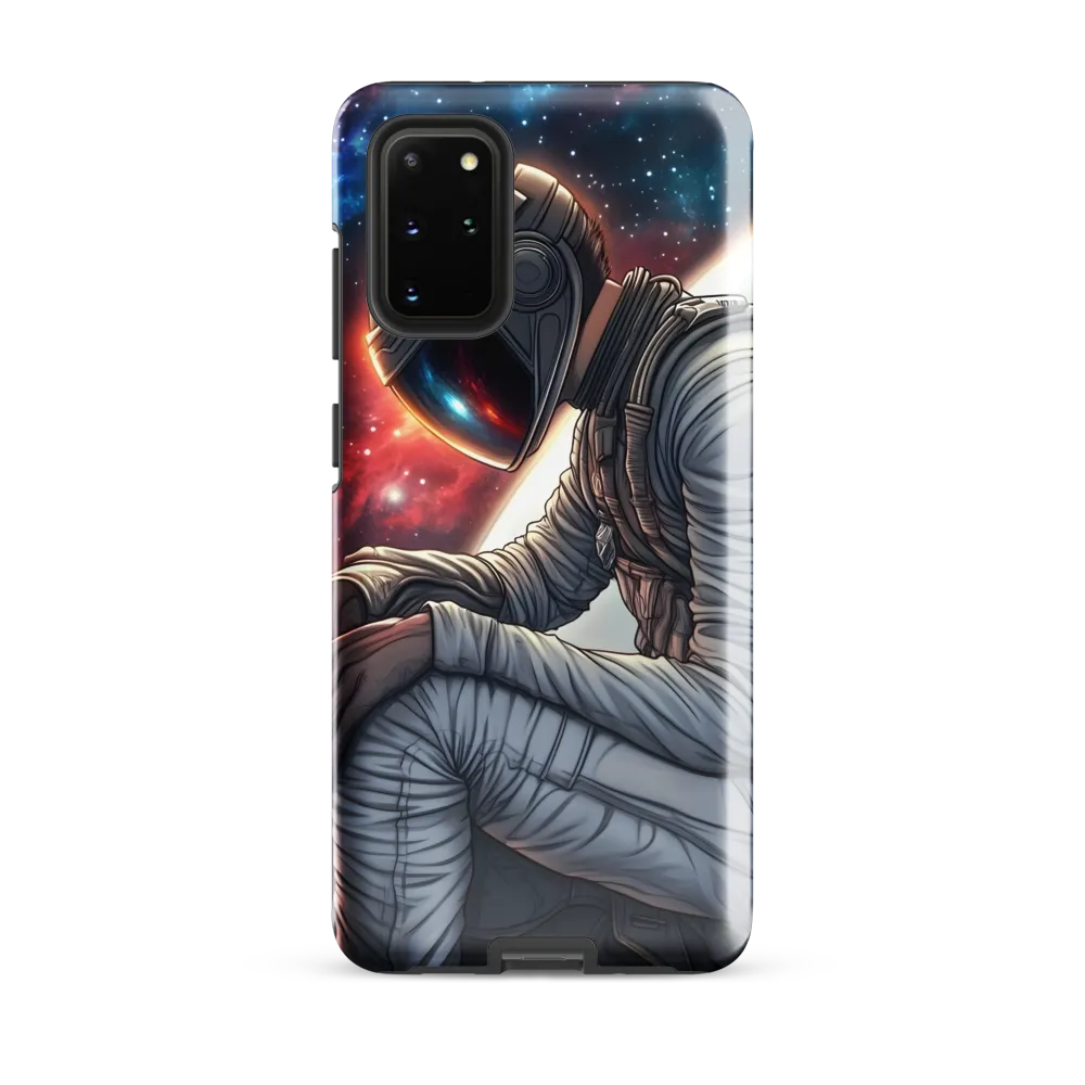 Contemplation in the Cosmos | Phone Case |  S20 Plus | Tough Case | Glossy