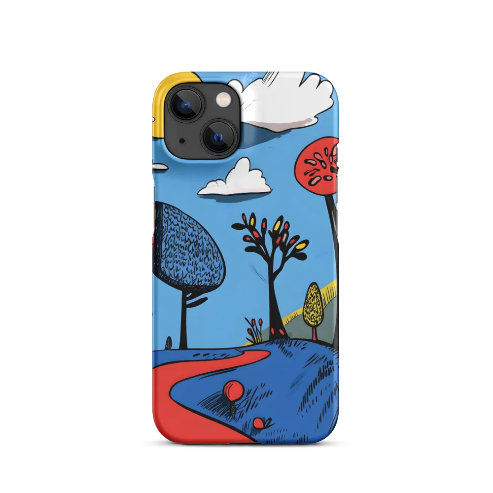A Playful Journey Through Whimsical Woods | Phone Case |  14 | Snap Case | Matte