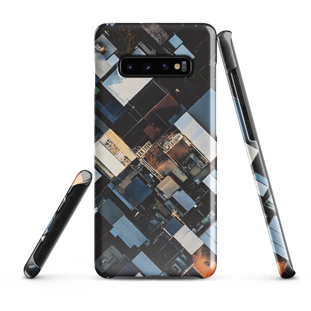 Urban Mosaic from Above | Phone Case |  S10 Plus | Snap Case | Glossy