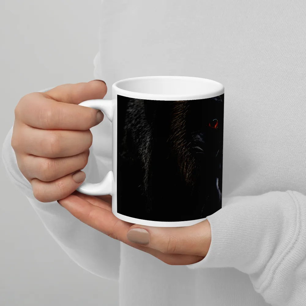 Majestic Gaze | Mug with White inside | 11 oz