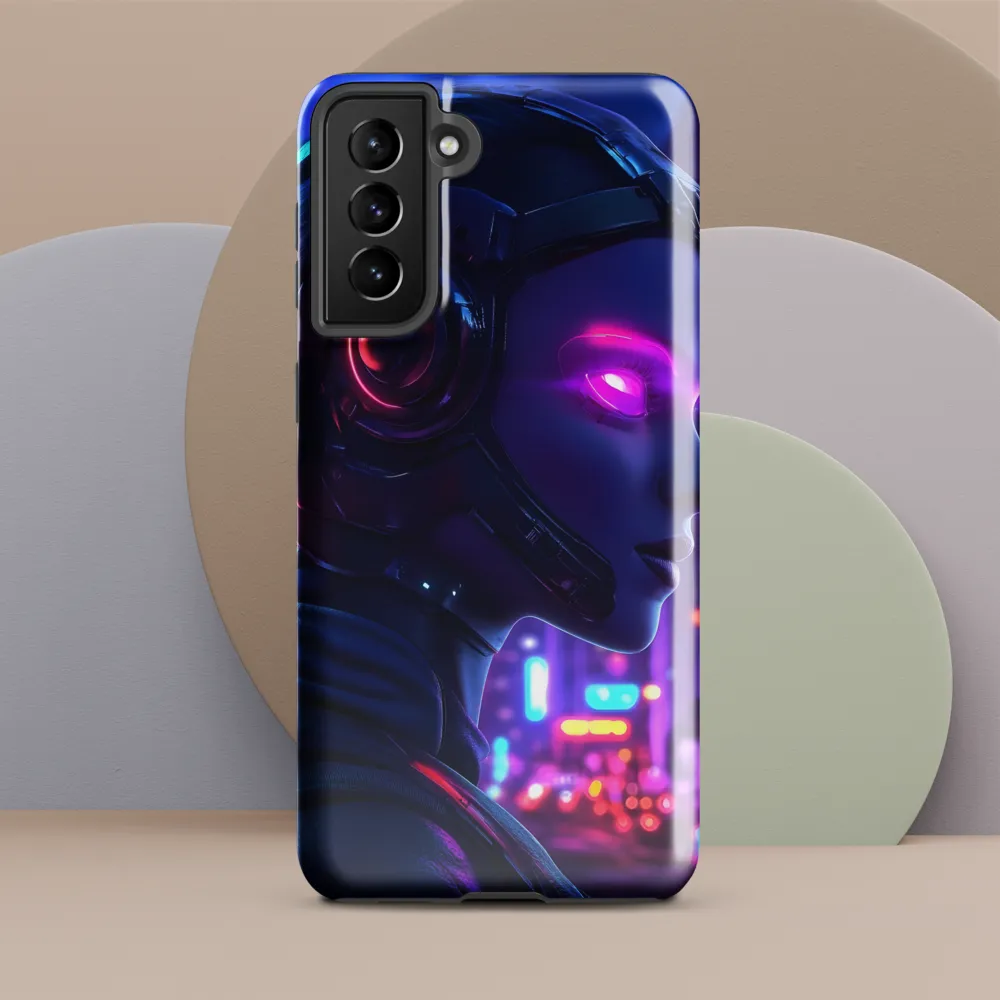Neon Dreams: A Cyborg's Mystique