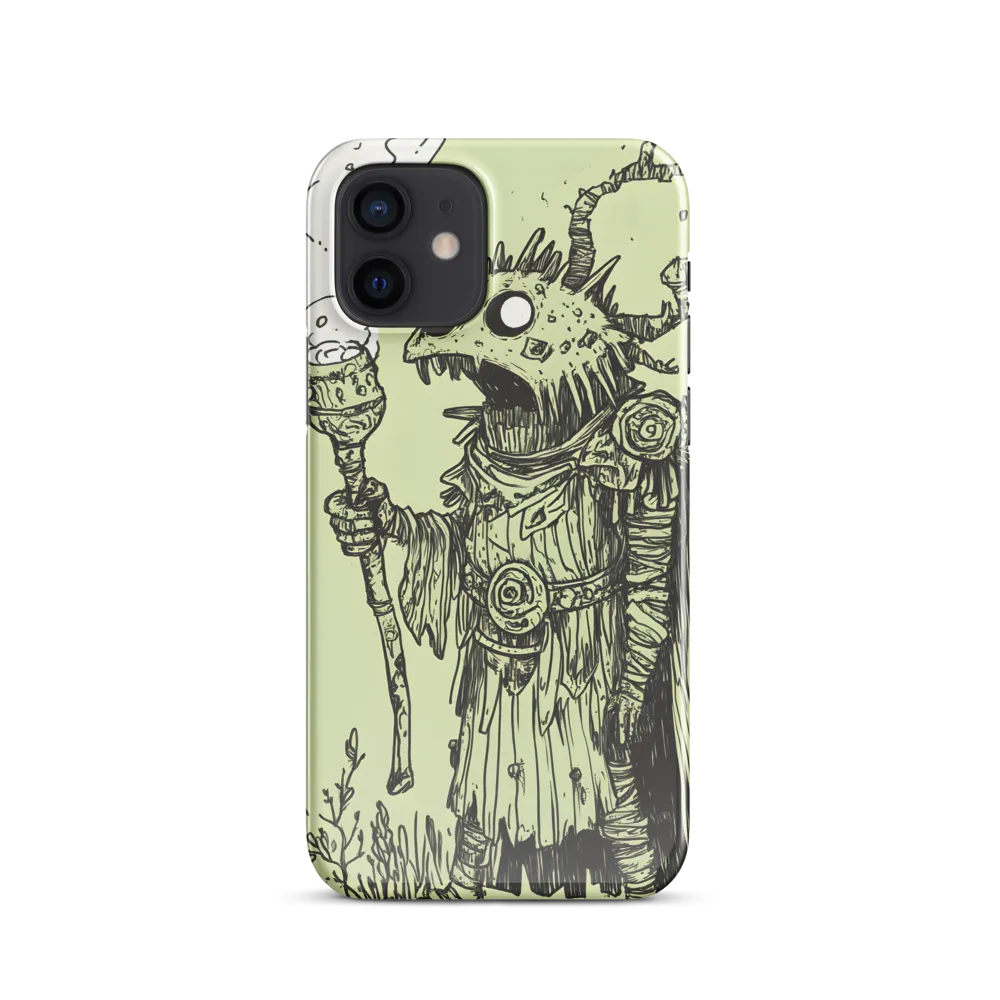 The Enigmatic Sorcerer of the Undergrowth | Phone Case |  12 | Snap Case | Glossy