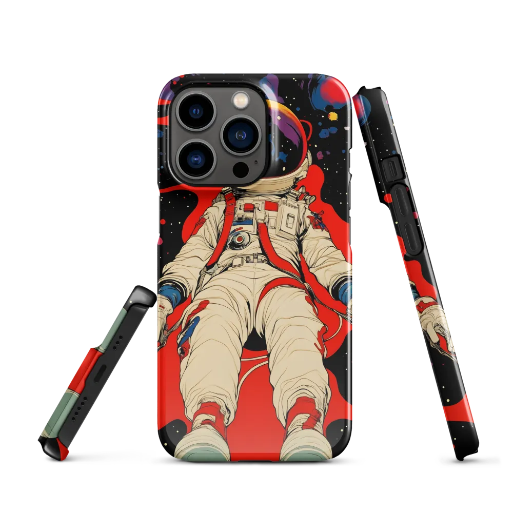 Astronaut in Cosmic Reverie | Phone Case |  13 Pro | Snap Case | Glossy
