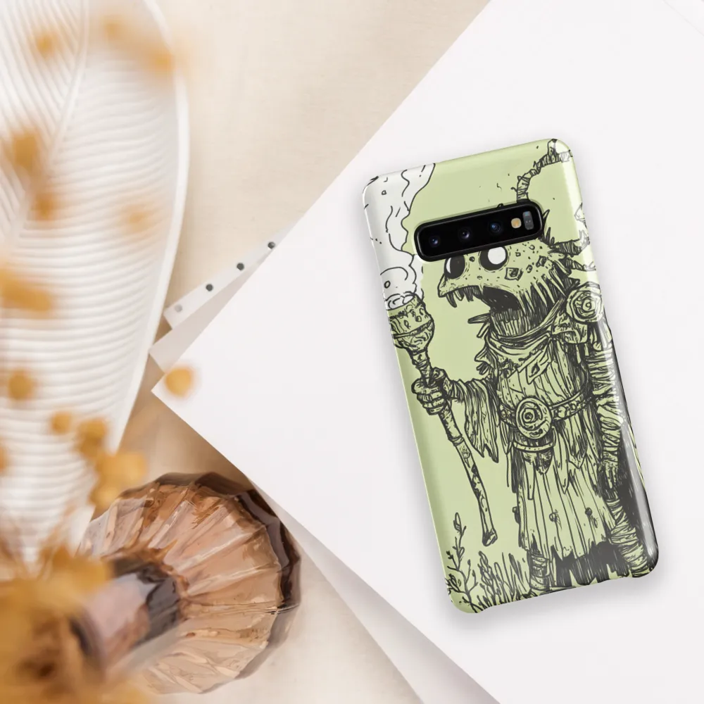 The Enigmatic Sorcerer of the Undergrowth | Phone Case |  S10 Plus | Snap Case | Glossy