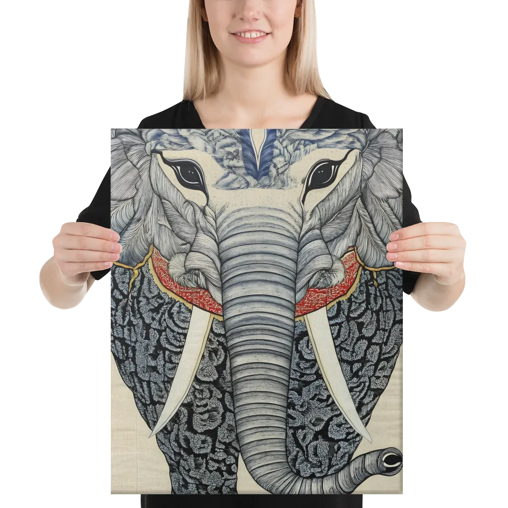 Majesty of the Elephant | Canvas | 16″×20″