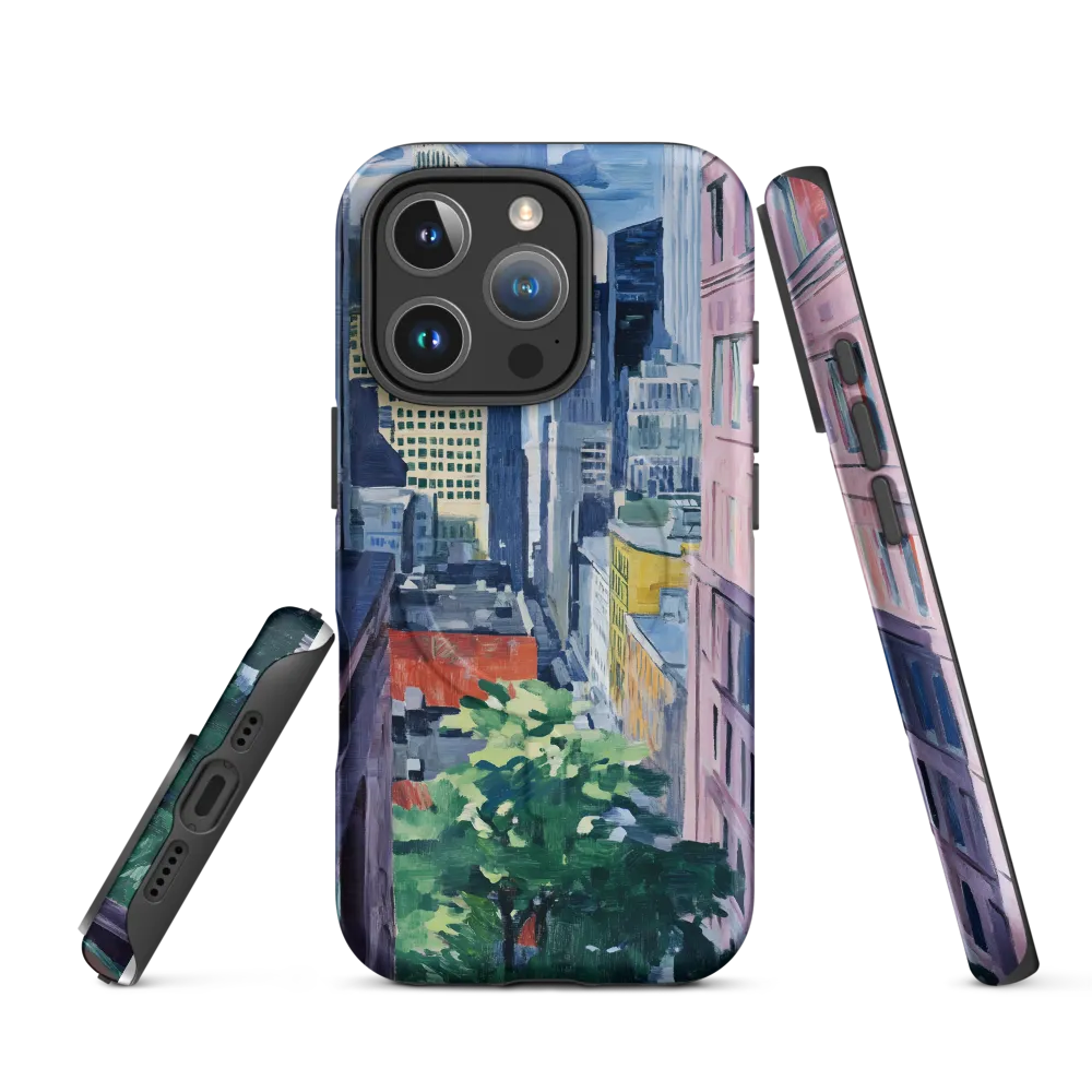 Urban Symphony: A Cityscape in Color