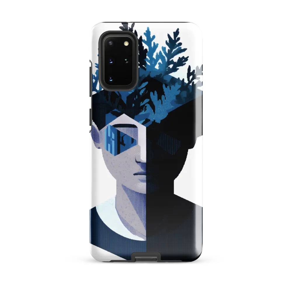Nature's Reflection in a Surreal Portrait