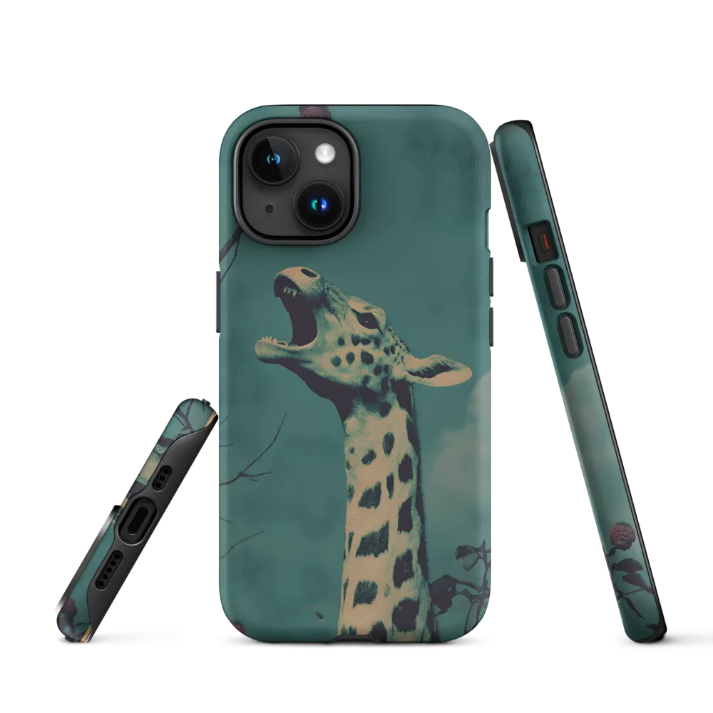 Whispers of the Tall: A Surreal Giraffe Encounter