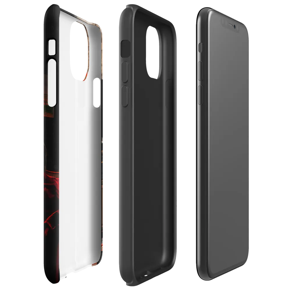 Gaze into the Ember Horizon | Phone Case |  11 Pro Max | Tough Case | Glossy