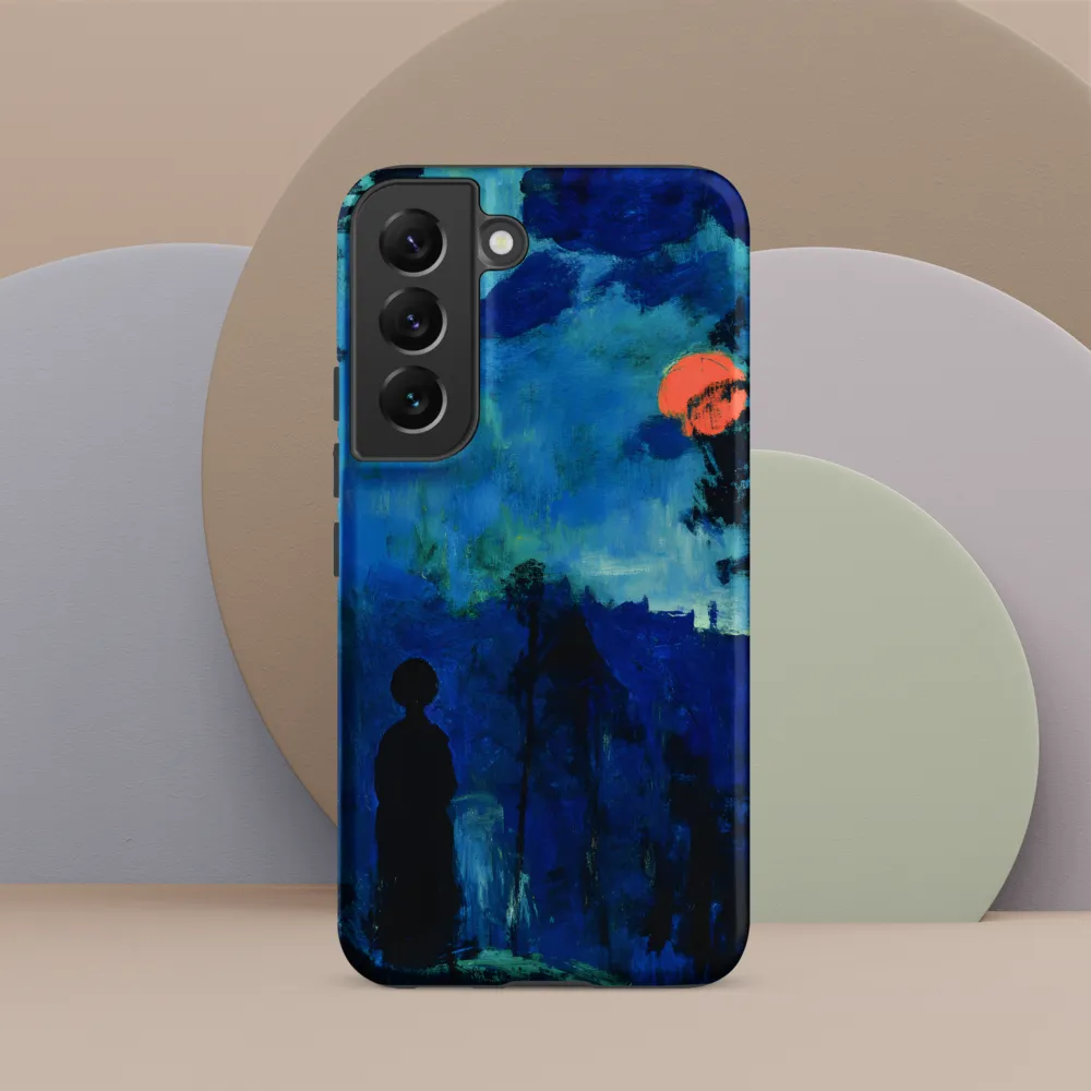 Solitude in Blue | Phone Case |  S22 | Tough Case | Matte