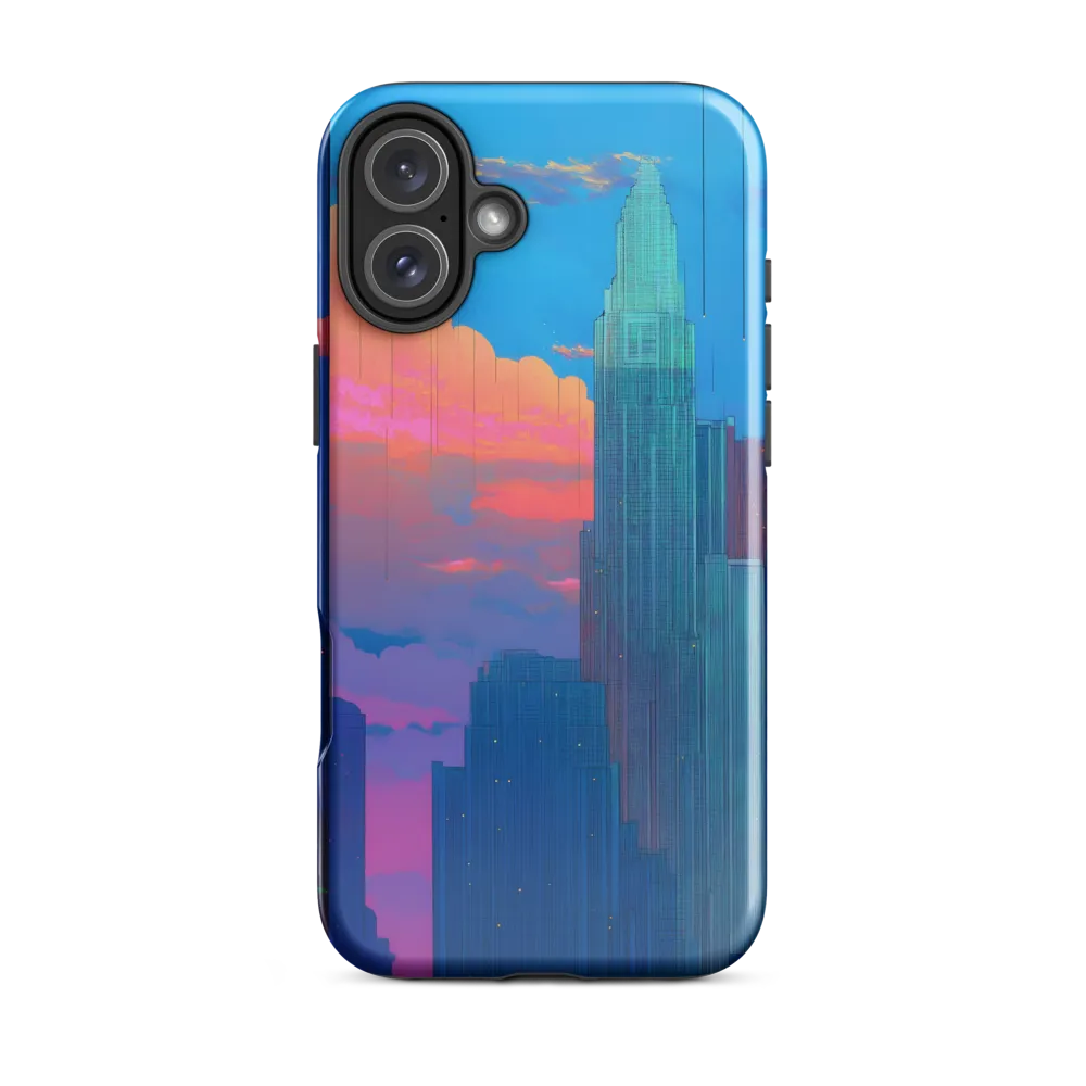 Twilight Reflections: A Digital Cityscape