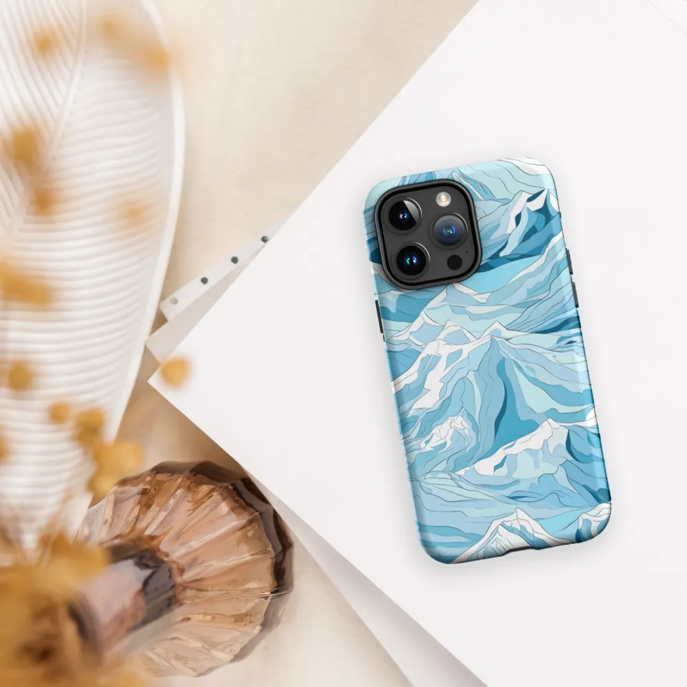 Majestic Peaks of Serenity | Phone Case |  15 Pro Max | Tough Case | Matte