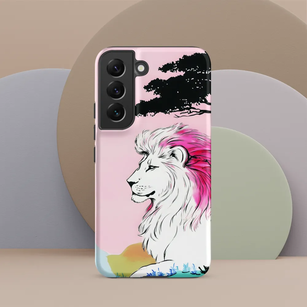 Serene Majesty: A Lion's Profile