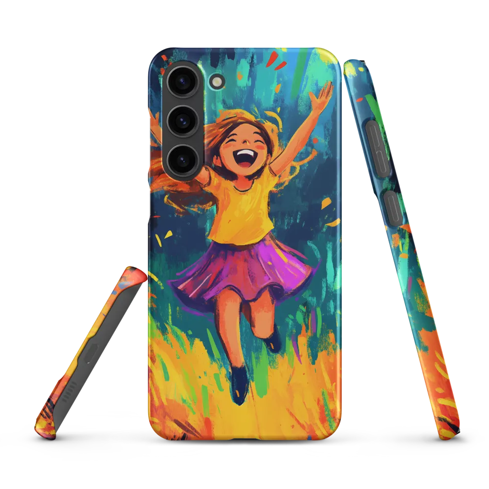 Joyful Escape into Nature | Phone Case |  S23 Plus | Snap Case | Matte