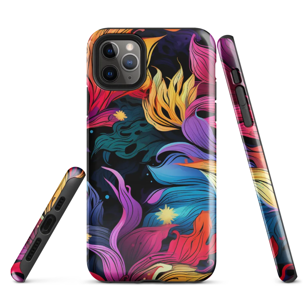 Floral Symphony | Phone Case |  11 Pro Max | Tough Case | Glossy