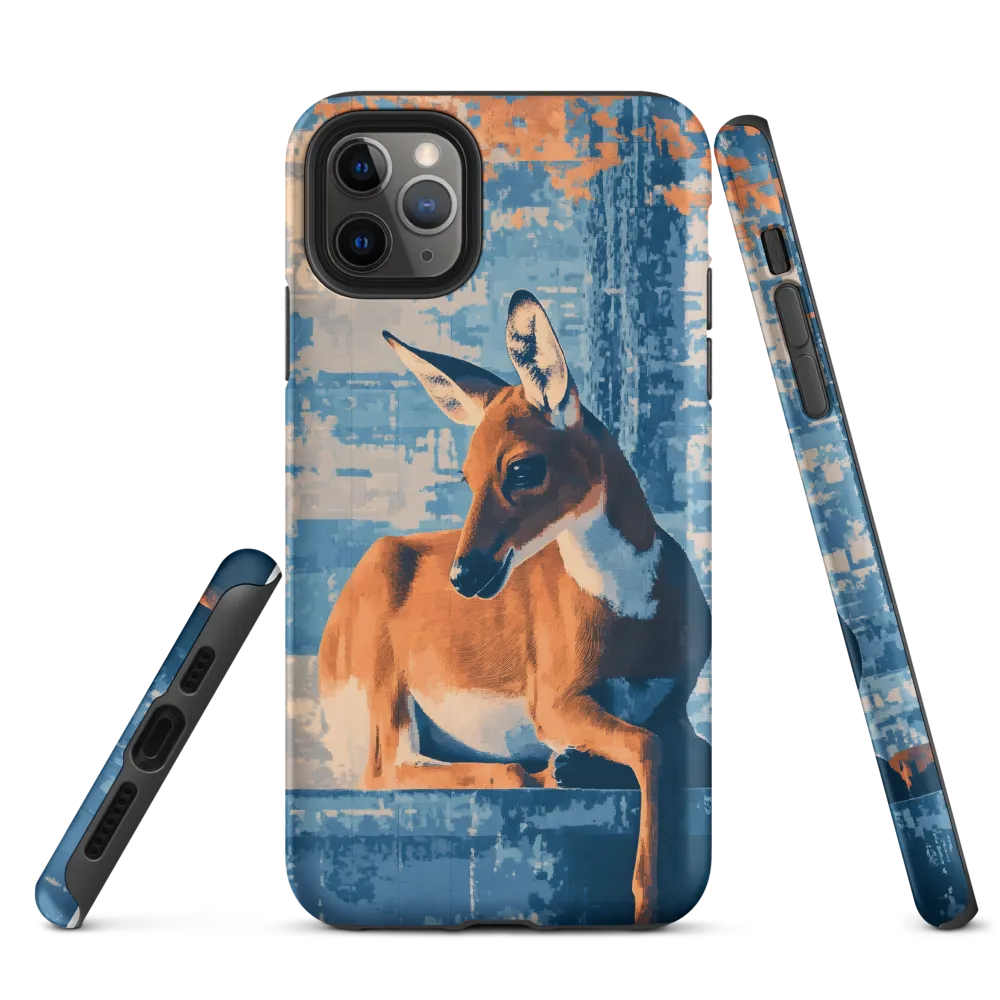Serenity in Color: The Reclining Deer
